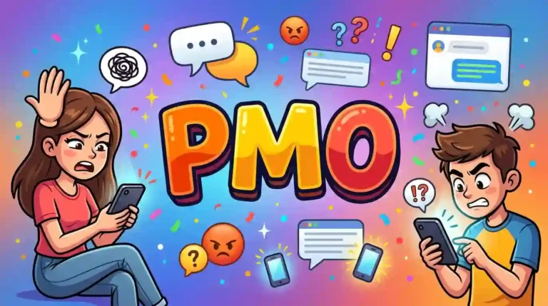 What Does PMO Mean in Text image